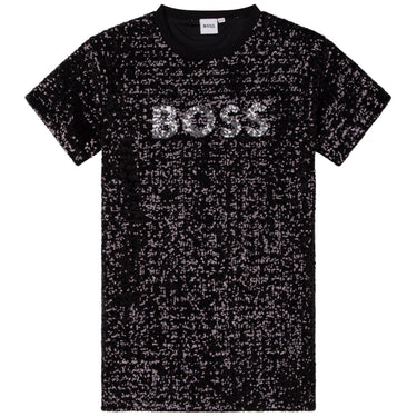 Vestido con lentejuelas BOSS para niñas y adolescentes